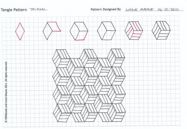 Узоры по клеточкам в тетради