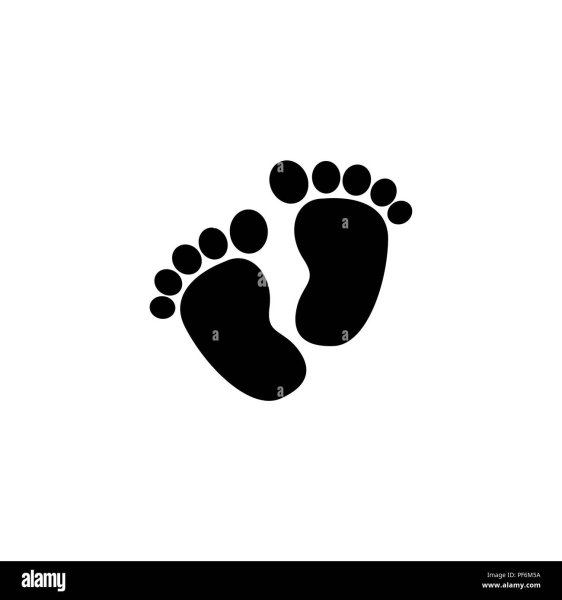 Ножки младенца для плоттера