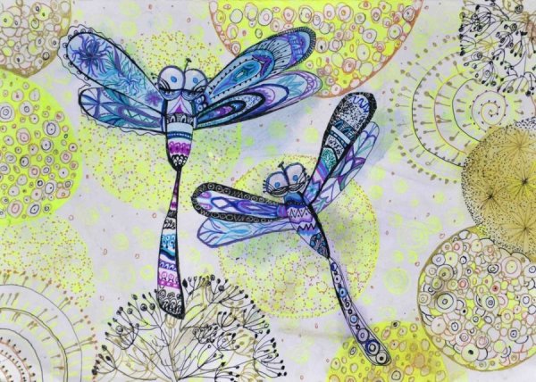 Рисование фломастерами для детей