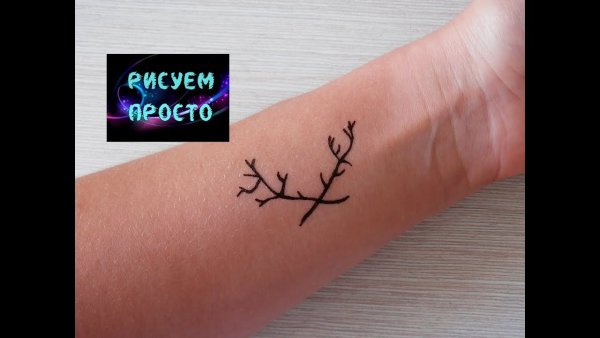 Надписи на руке гелевой ручкой