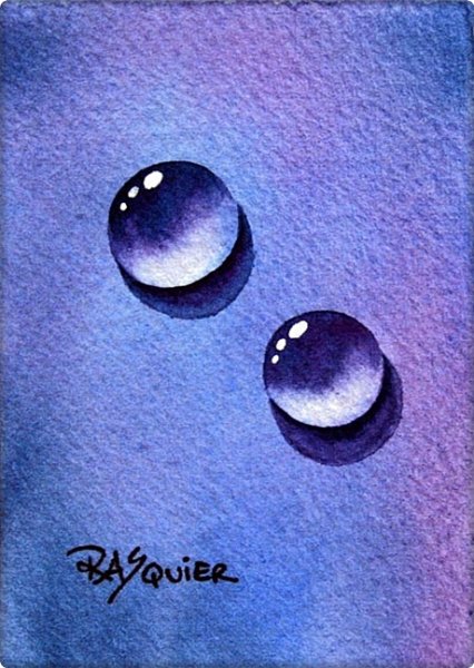 Рисовать каплю