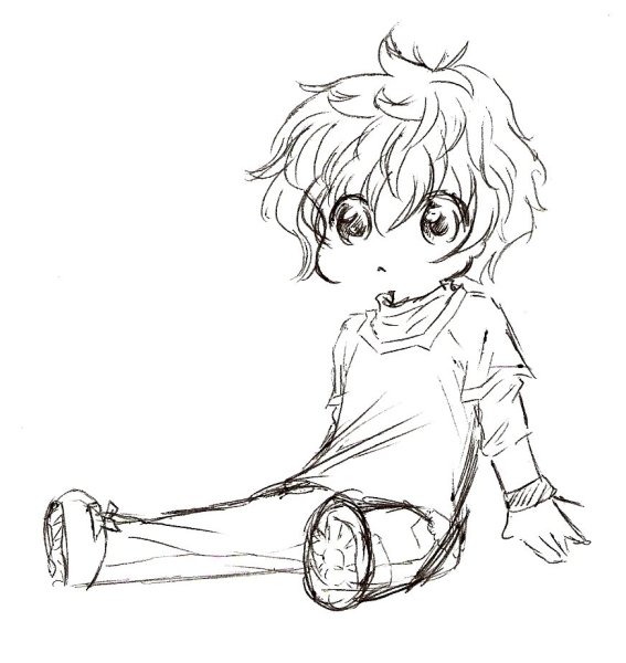 Рисование аниме для детей