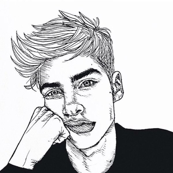 Парни для срисовки