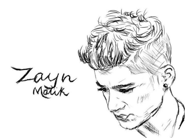 Рисунки для срисовки парни