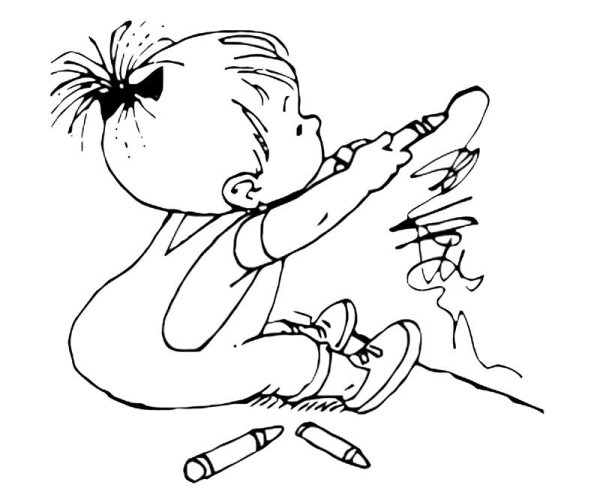 Воспитатель раскраска для детей