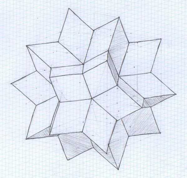 Сложные геометрические фигуры объемные