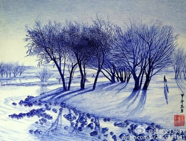 Китайский художник Чжугэ Цинцзя