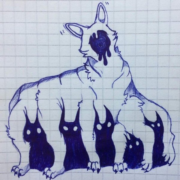 Лёгкие рисунки ручкой