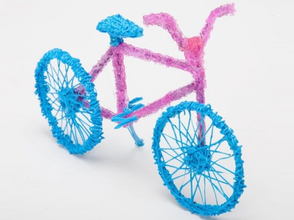 Трафареты для 3d ручки велосипед