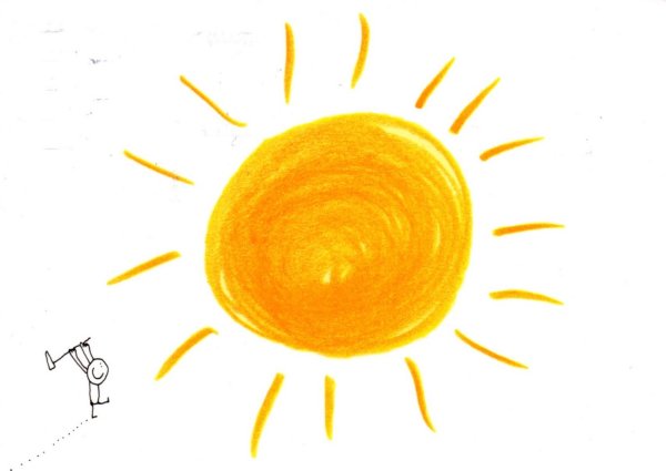 Лучики солнца