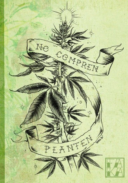 Эскизы тату канабис