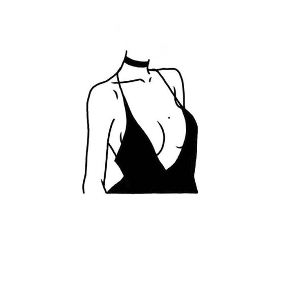 Эскиз Минимализм тело