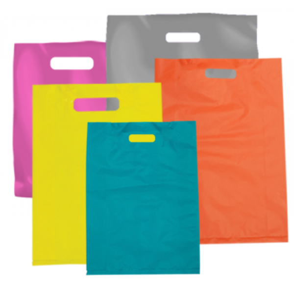 Пакет с ручками ПВД 43*48 40мкм 50шт.Самсон