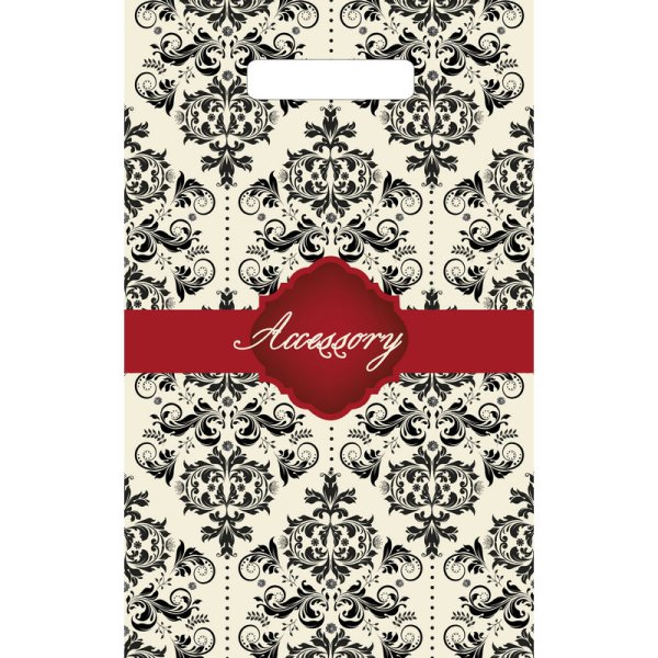 Пакет с прорубной ручкой ПВД 20х30 (30 мкм) "американо" (100/2000 шт.) Интерпак