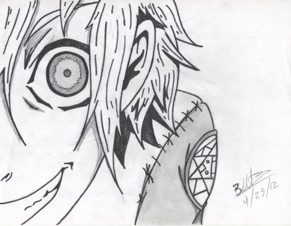 Страшные рисунки для срисовки