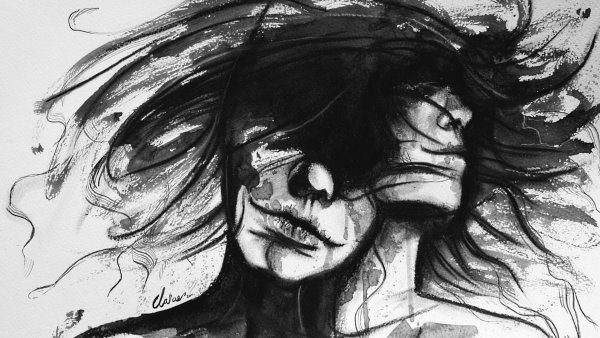 Мрачный стиль рисования