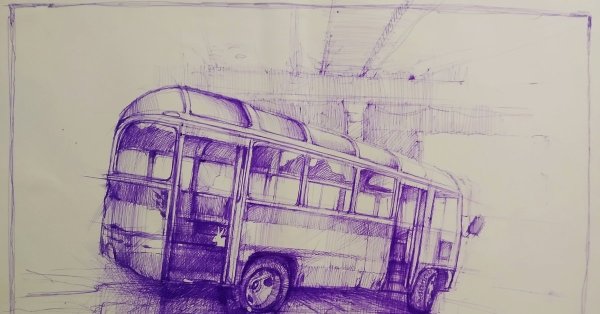 Автобус скетч