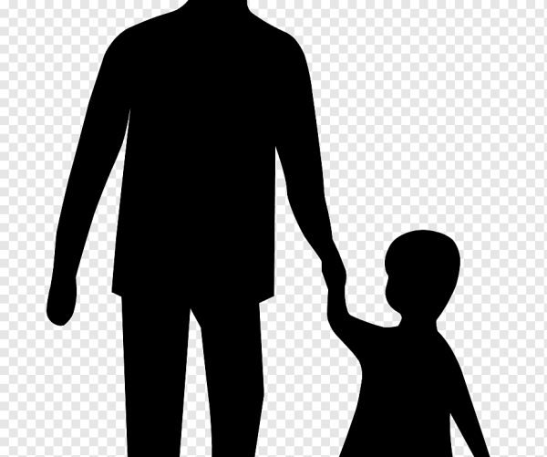 Силуэт человека для детей