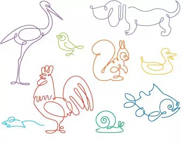 Каллиграфическое рисование для детей