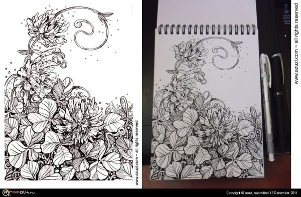 Современные узоры для рисования