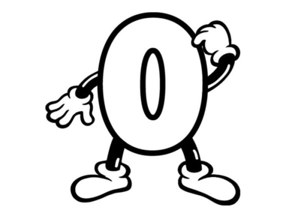 Веселые буквы для раскрашивания