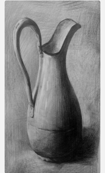 Гипсовая ваза Академический рисунок