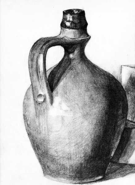 Ваза карандашом