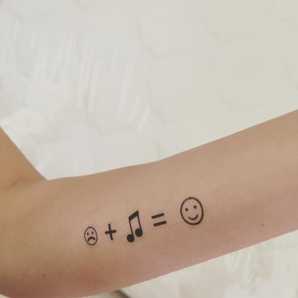 Татуировки маркером