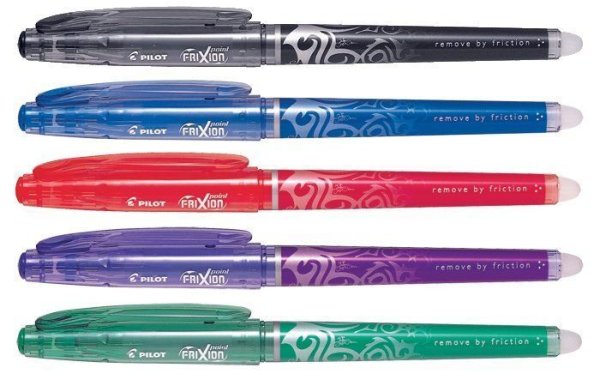 Гелевая ручка Pilot зеленая пиши стирай