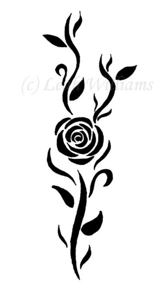 Трафареты татуировок для девушек