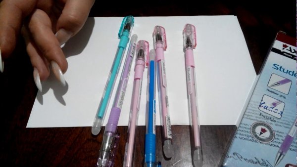 Гелевая ручка со стиралкой