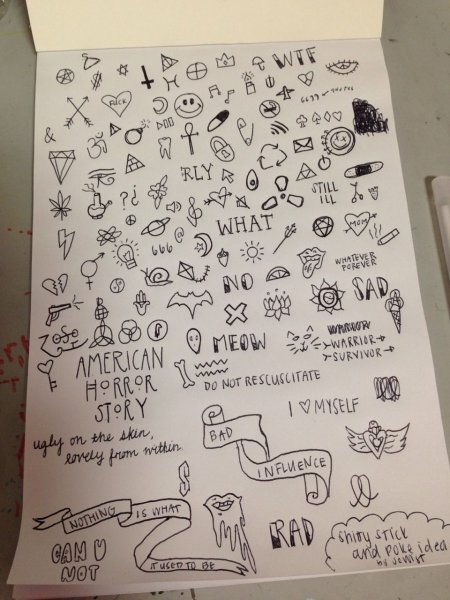 Маленькие рисуночки для конспектов