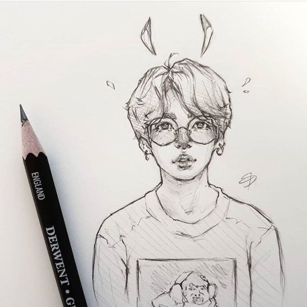 Скетчи БТС Эстетика