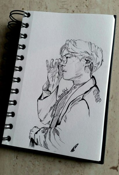 Скетчбук BTS