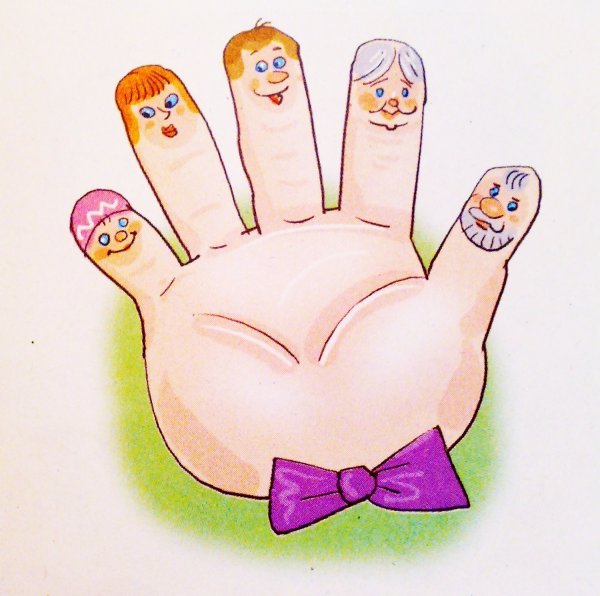 Пальчиковая игра этот пальчик бабушка