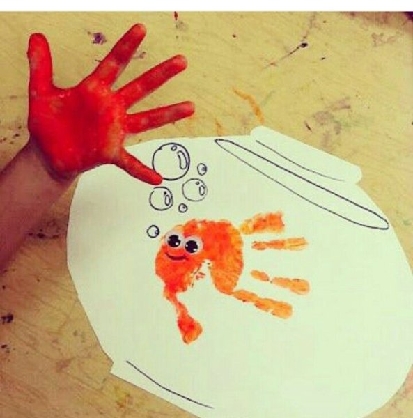 Рисование ладошками