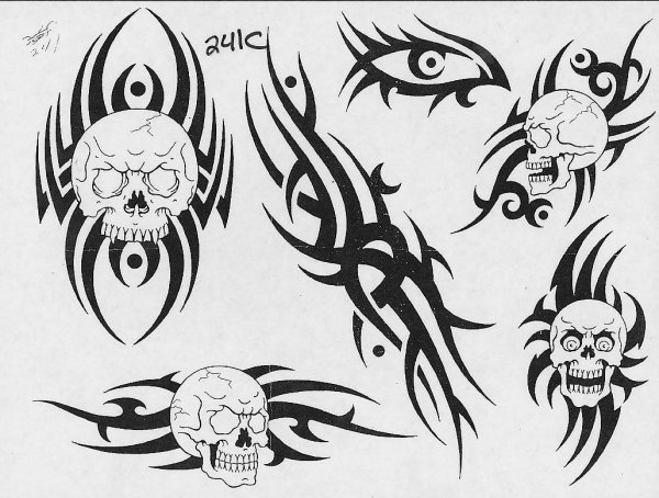 Тату эскизы мужские ручкой