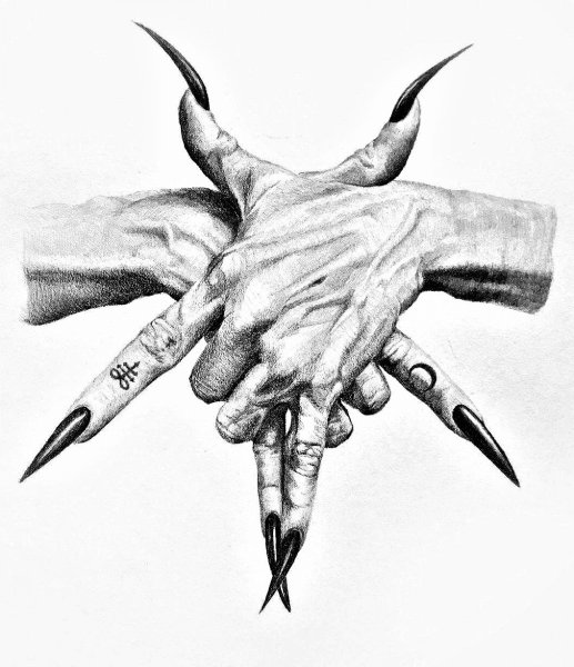 Эскизы на кисть