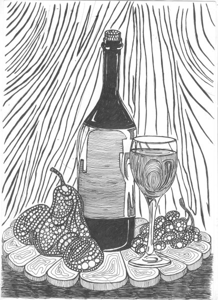 Стилизация натюрморта