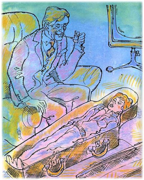 Электроник мальчик из чемодана иллюстрации