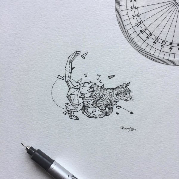 Геометрические животные Керби Розанес