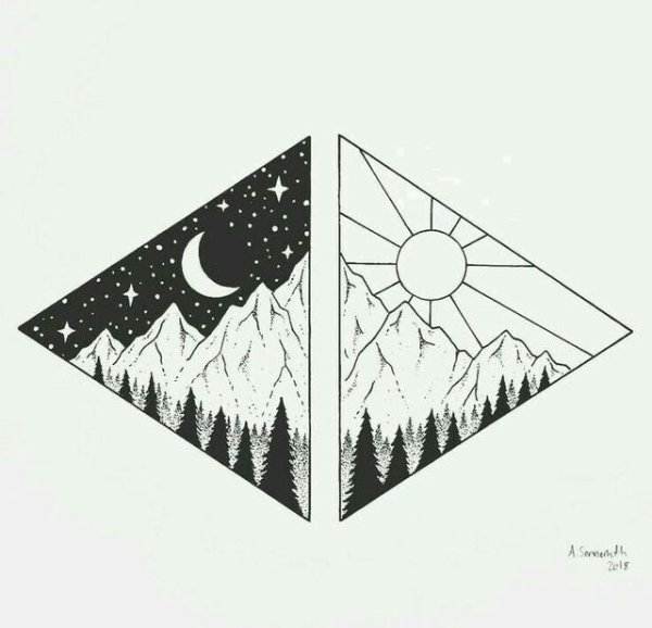 Тумблер тату эскизы