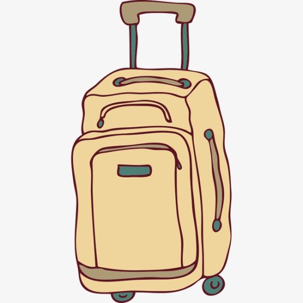 Чемодан мультяшный