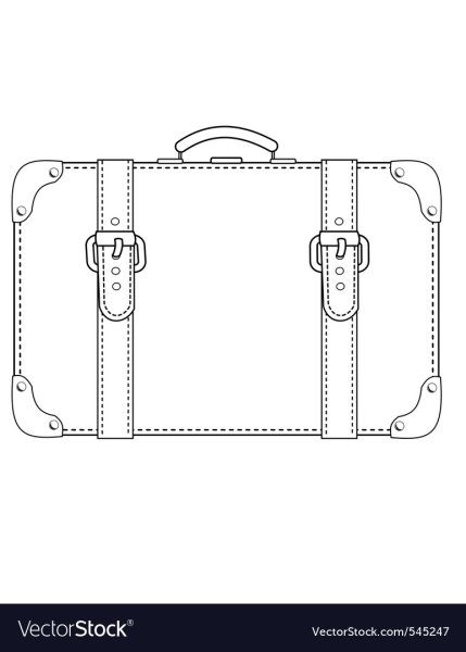 Чемодан мультяшный