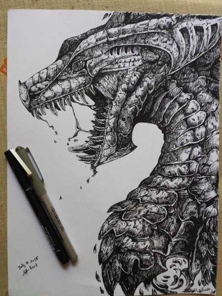 Стилизованный дракон