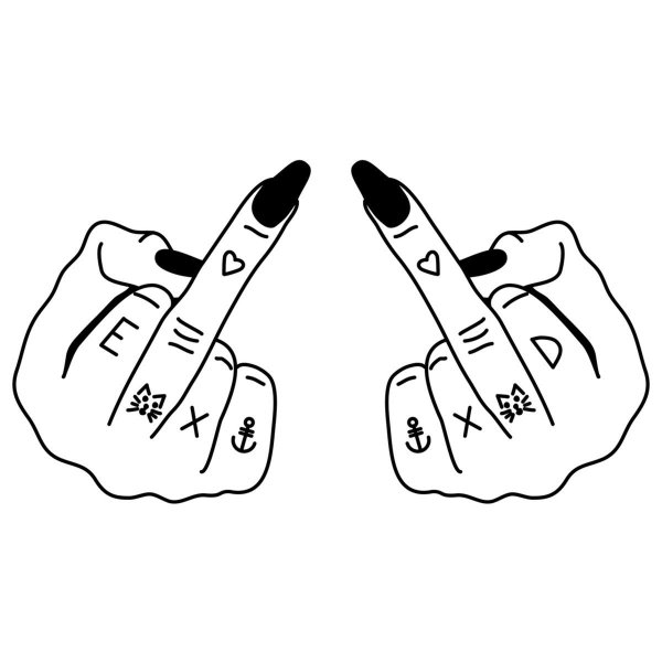 Простые рисунки для срисовки Эстетика