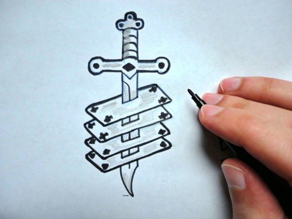 Воровские рисунки для срисовки