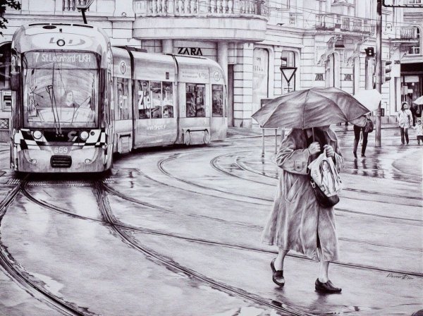 Художник Андрей Полетаев картины шариковой