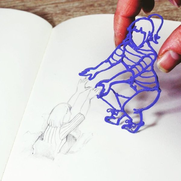 Рисунки для 3д ручки