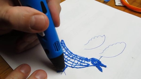 Фигурки из 3 дэ ручки